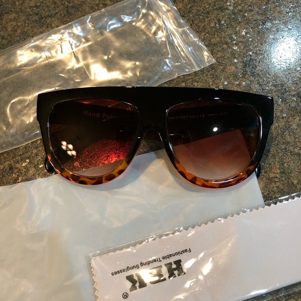 New flat top fashion sunglasses